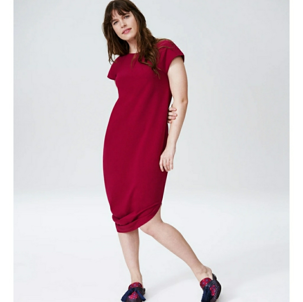 Universal Standard short sleeve Geneva dress